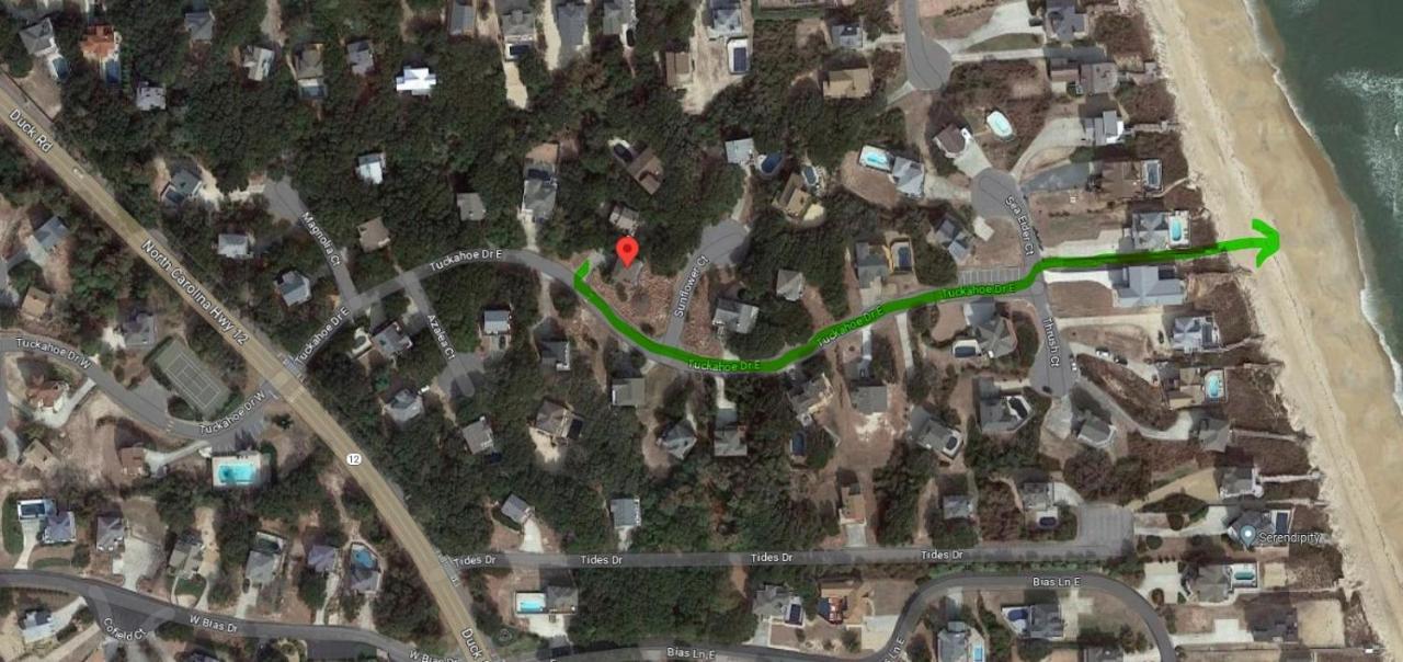 114 Sandbar, Private Pool, Short Walk To Beach 达克 外观 照片